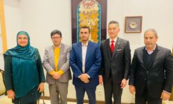 استقبال سفیر ژاپن از دکتر بهشید برخوردار نایب رییس...