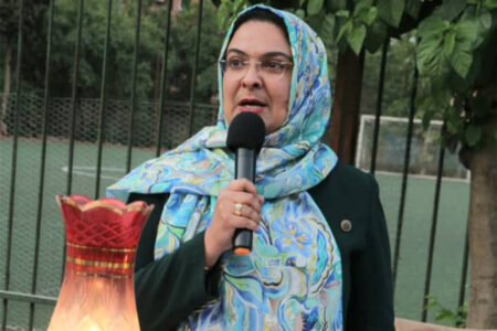 حضور دکتر بهشید برخوردار در آیین گهنبار توجی در کن...