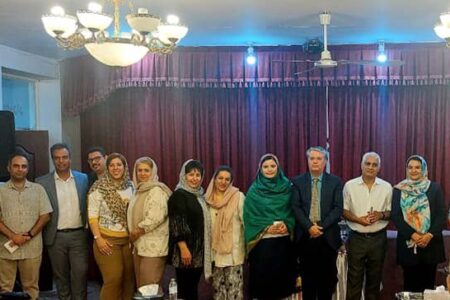 حضور دکتر بهشید برخوردار در جشن مهرگان کرج